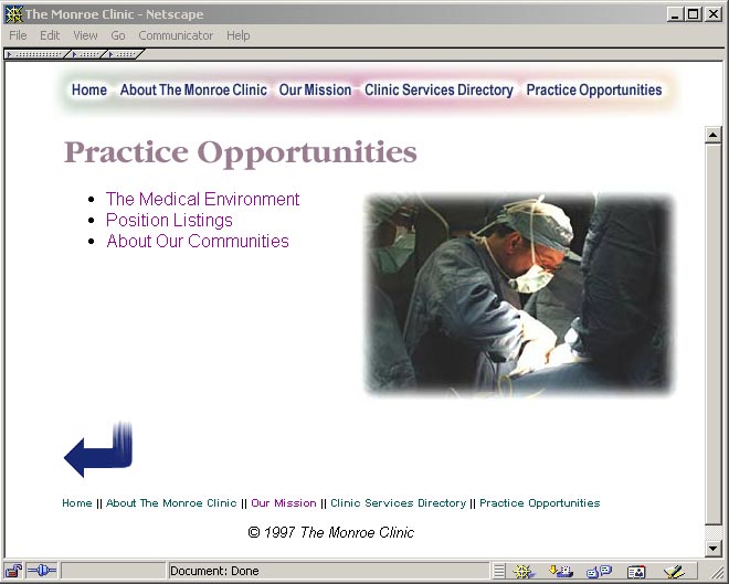 The Monroe Clinic - Practice Opportunities